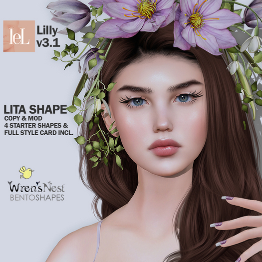 { wren's nest } Lita Shape for LeLutka Lilly v3.1