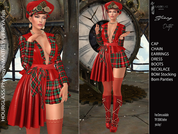Steamy Outfit By BL 