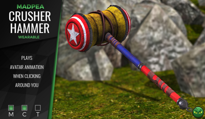 MadPea Crusher Hammer