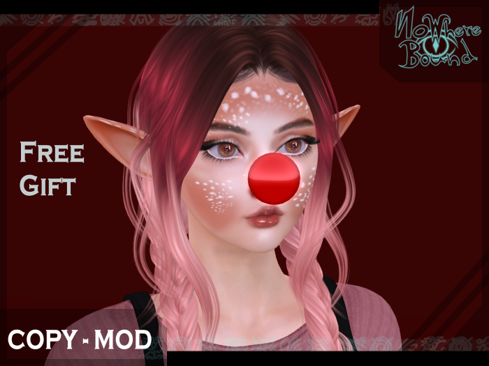 Free Rudolph Reindeer Nose