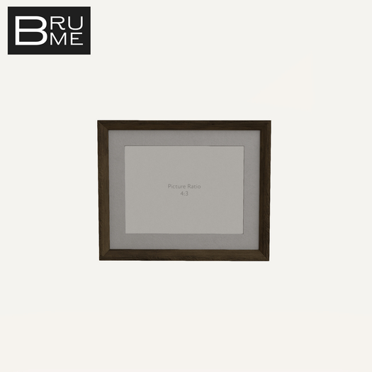 Brume. Carolina Frame 4:3 Coffee