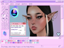 --TELLUS--  Spider Eyeliner - Black -