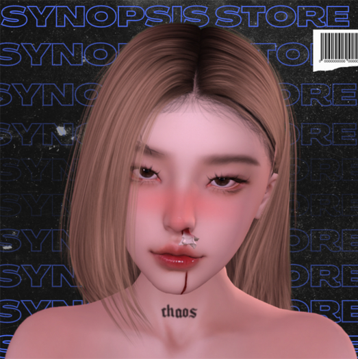 SYNOPSIS Chaos Neck Tattoo
