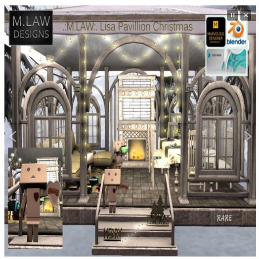 1. LISA PAVILLION WOOD RARE