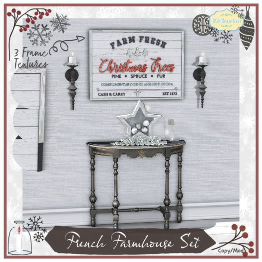 {OBD} French Farmhouse Set 