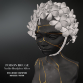 POISON ROUGE Yuriko Headpiece (Silver)
