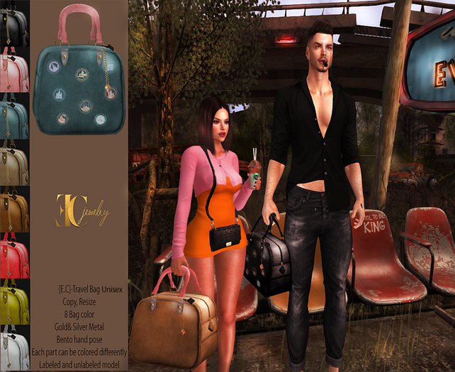 [E.C]-Travel Bag Unisex