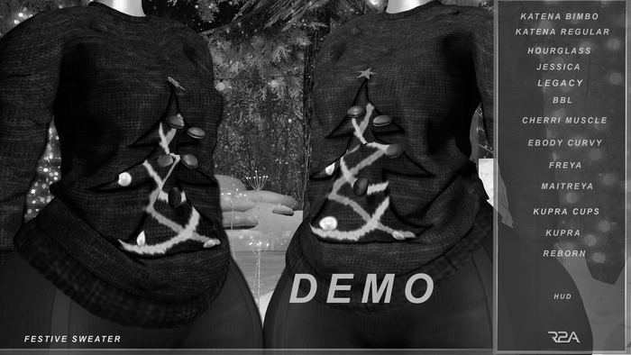 R2A- FESTIVE SWEATER DEMO FEMALE