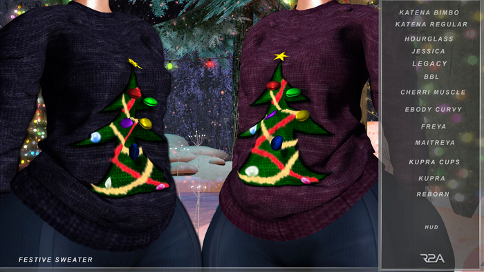 R2A- FESTIVE SWEATER FEMALE