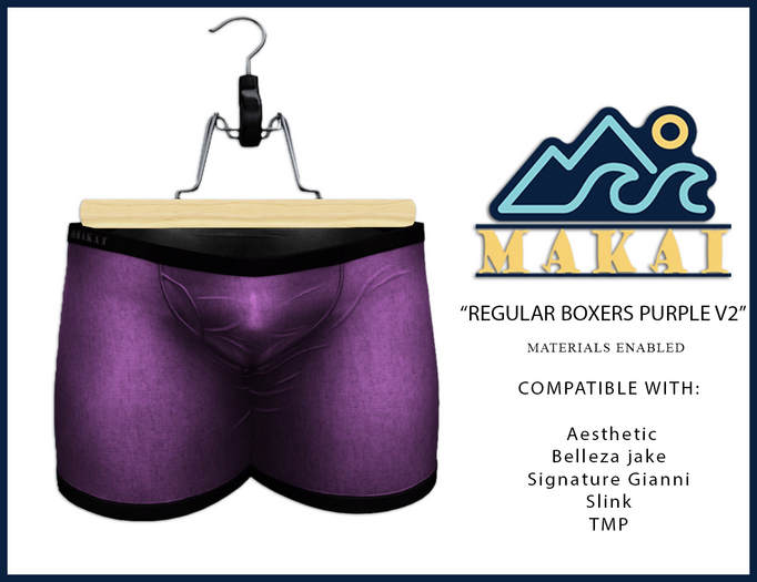 Makai - Regular Boxers Purple Version 2