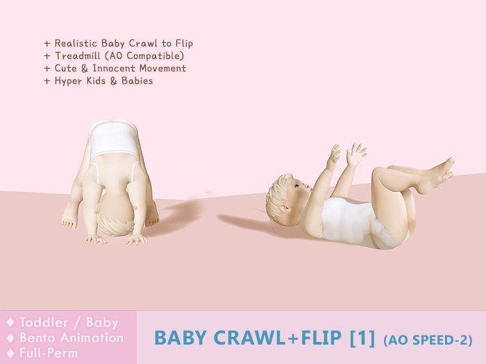 Baby Crawl+Flip [1] (Speed-2)