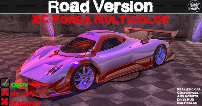 XC P-ZORDA road multicolor (box)