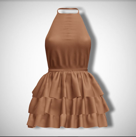 ChicModa // Iris Dress // COPPER