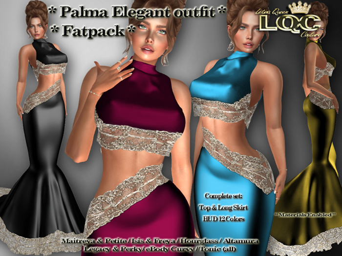 *LQC* ♕ Palma Outfit FATPACK ♕