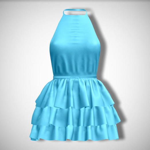 ChicModa // Iris Dress // SKY BLUE