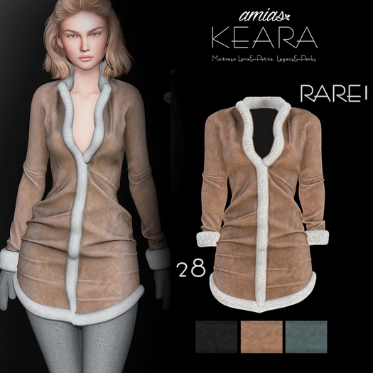 28. amias - KEARA coat - Maitreya Petite !REZ ME! RARE + HUD