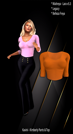 Kavini (Kimberly) Top Orange Unpacker