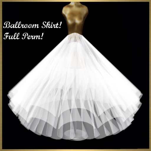 ***LBR BALLROOM SKIRT FULL PERM!