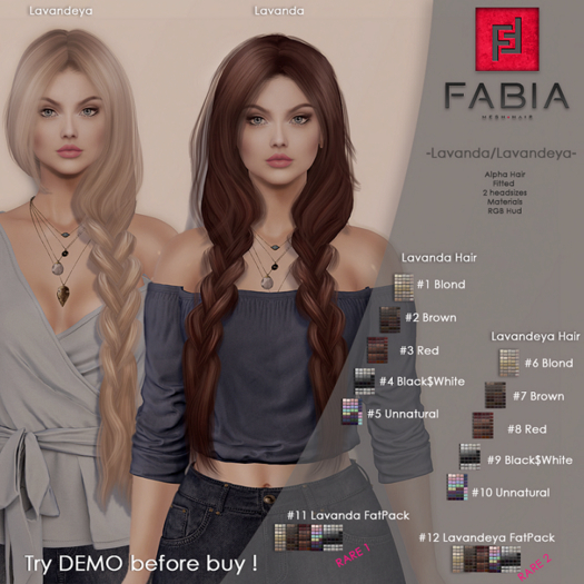 12. FABIA Lavandeya RARE