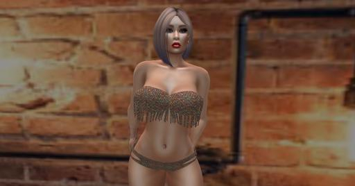 Fringe Bikini -Maitreya Rust Bikini
