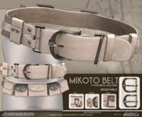 UNISEX[MANDALA]MIKOTO BELT/WHITE