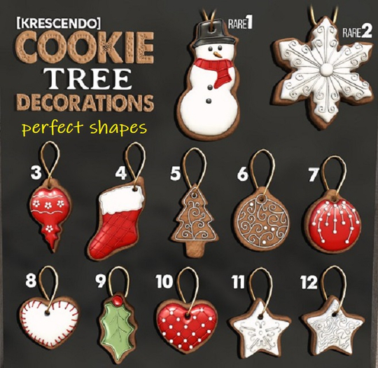 [Kres] Cookie Tree Decorations - 8