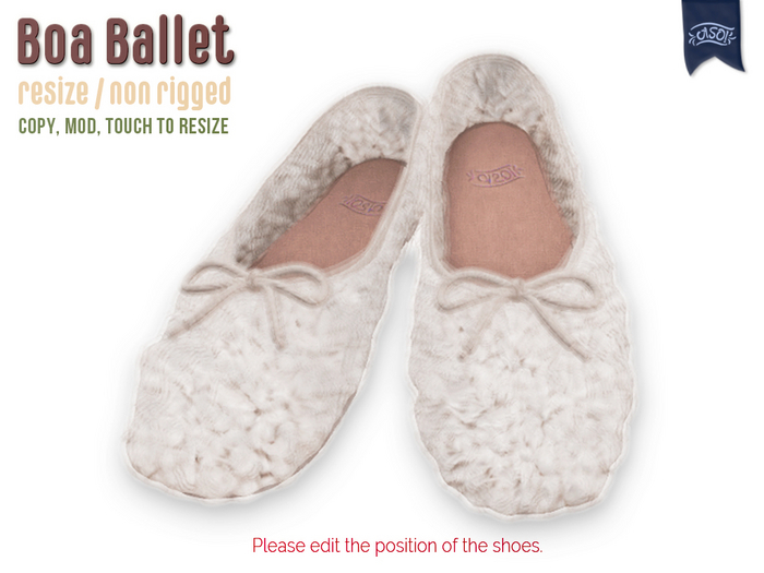 ASO! Boa Ballet (white)