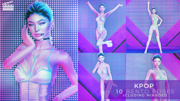 PHOTOSHOOT: KPOP - Bento Pose Pack