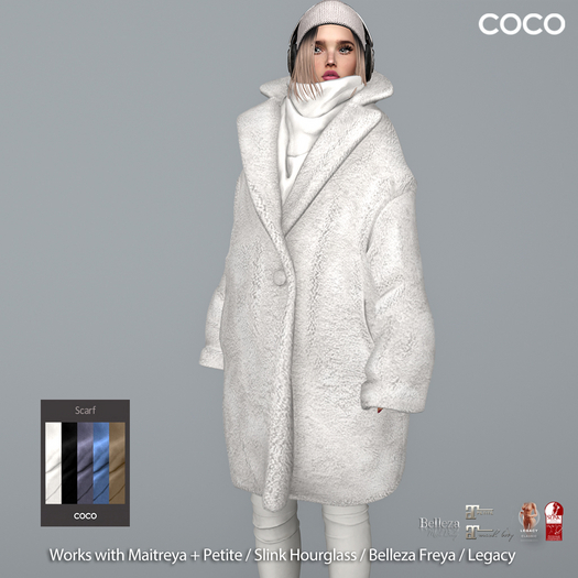 *COCO*_TeddyBearCoat_SilverWhite