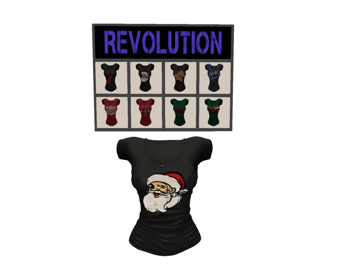 REVOLUTION - Women's Texture Change Winter Holiday Shirts