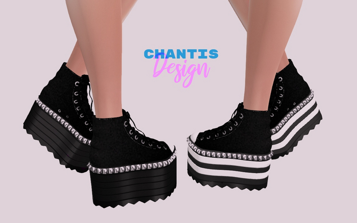 :: Plateau Sneakers Black Pack ::