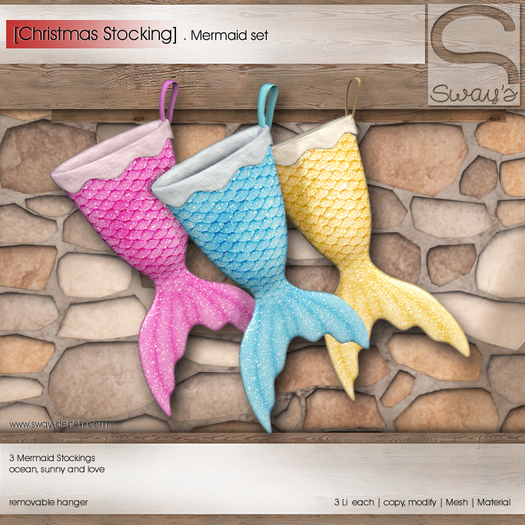 Sway's [Christmas Stocking] Mermaid Set