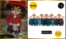 *DB* DINKIES ROOK BOM SKATER SHORTS* Fatpack