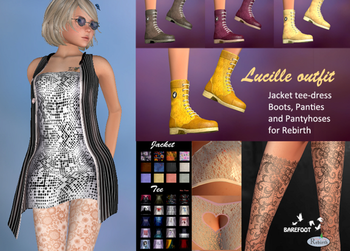 Lucille complete outfit for Rebirth fatpack