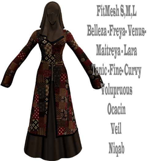 !!! Revna !!! Tuchuk Brown Dress