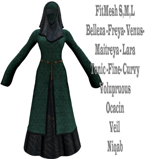 !!! Revna !!! Physician Green Dress