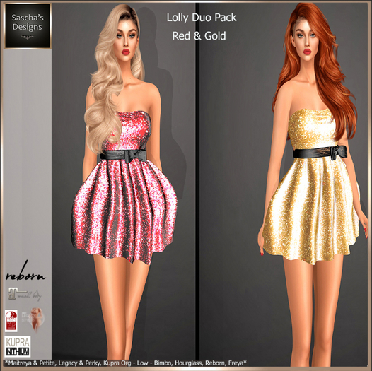 SAS - Lolly Red & Gold Duo Pack (MB) 
