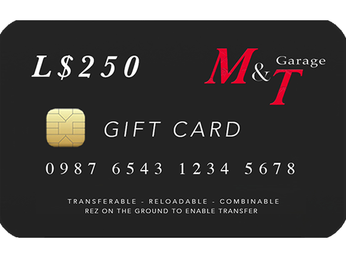 M&T Gift Card 250L