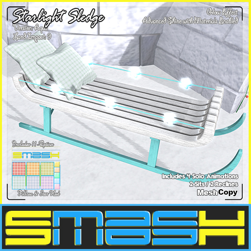 SMASH - Starlight Sledge (Aqua)