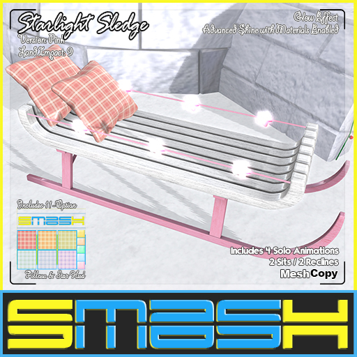 SMASH - Starlight Sledge (Pink)