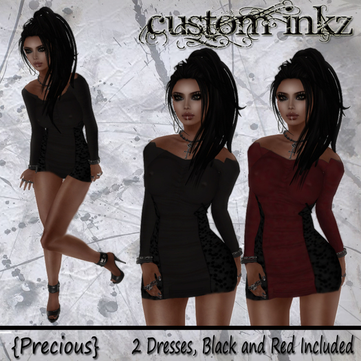 Custom iNKZ Precious Lace Mini Dress!!
