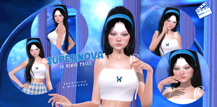 PHOTOSHOOT: Supernova - Bento Pose Pack