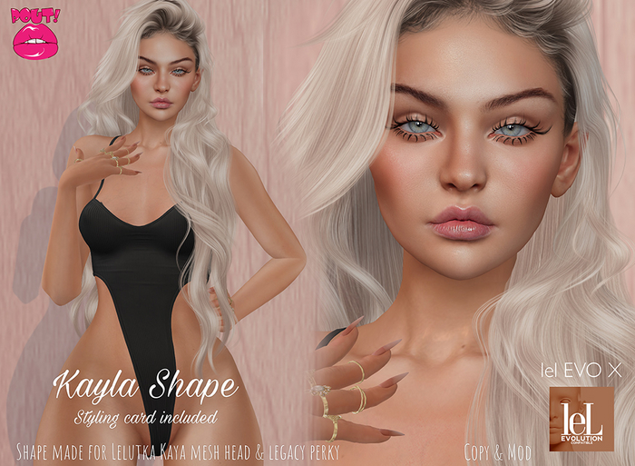 [POUT!] Kayla Shape - Kaya head shape