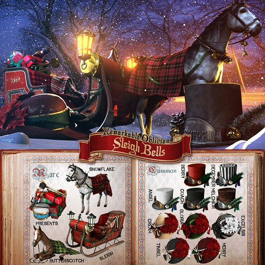 RO Sleigh Bells FULL SET + RARES