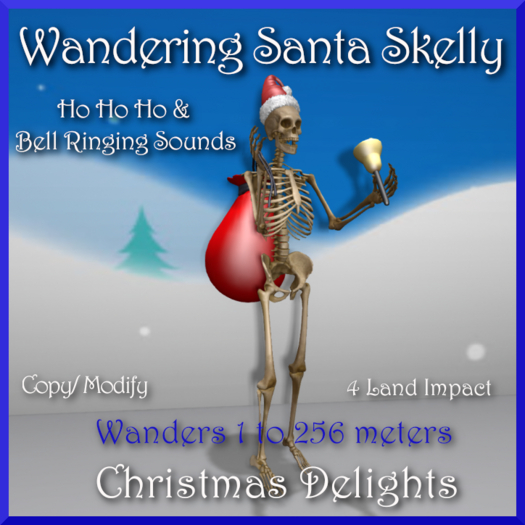 Wandering Santa Skelly
