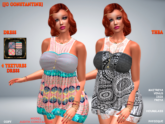 [JC CONSTANTINE] Thea Dress