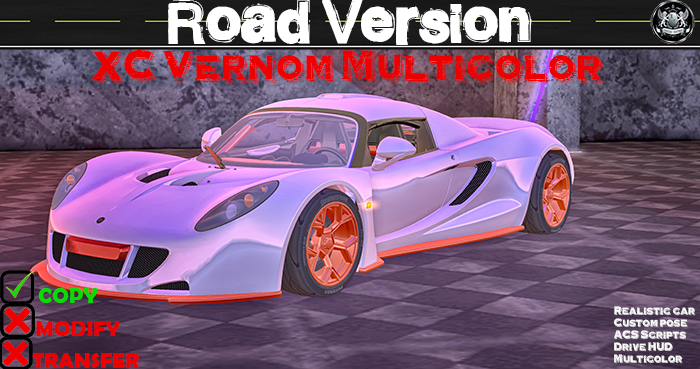 XC vernom multicolor road (box)
