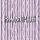 Zoy Texture [ KNIT CABLE PATTERN 11 ] Seamless - Violet