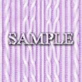 Zoy Texture [ KNIT CABLE PATTERN 11 ] Seamless - Plum