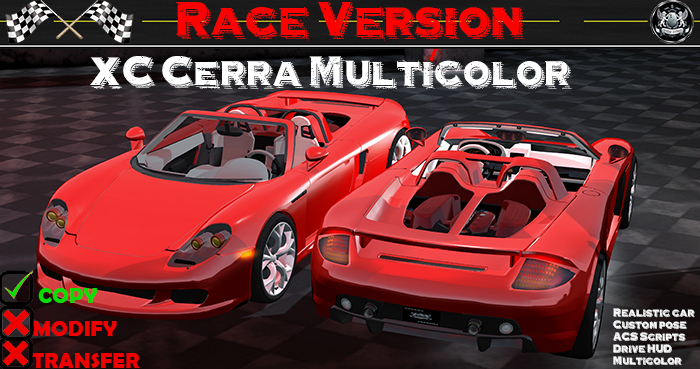 XC cerra multicolor race (box)